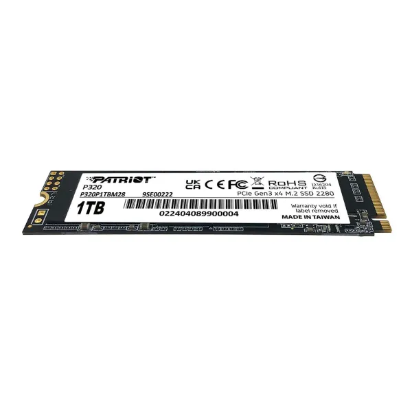 Kietasis diskas Patriot Memory P320P1TBM28 1 TB SSD