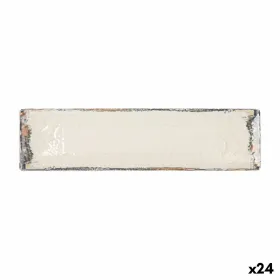 Serving Platter La Mediterránea Albus Rectangular 30 x 8 x 2 cm (24 Units)