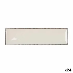 Serving Platter La Mediterránea Anllo Rectangular 30 x 8 x 2 cm (24 Units)