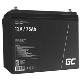 Akkua varten Keskeytymätön Virtalähdejärjestelmä Järjestelmä UPS Green Cell AGM25 75 Ah 12 V