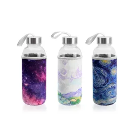 Ūdens pudele Bewinner Stikls 400 ml (24 gb.)