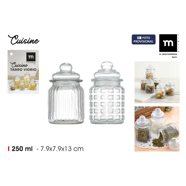 Stiklinis indas La Mediterránea (24 vnt.)