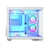 Блок полубашня ATX Galileo Modecom Volcano Panorama APEX ARGB Белый