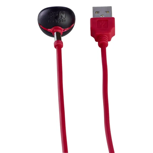 USB įkrovimo laidas Fun Factory USB Magnetic Charger Raudona