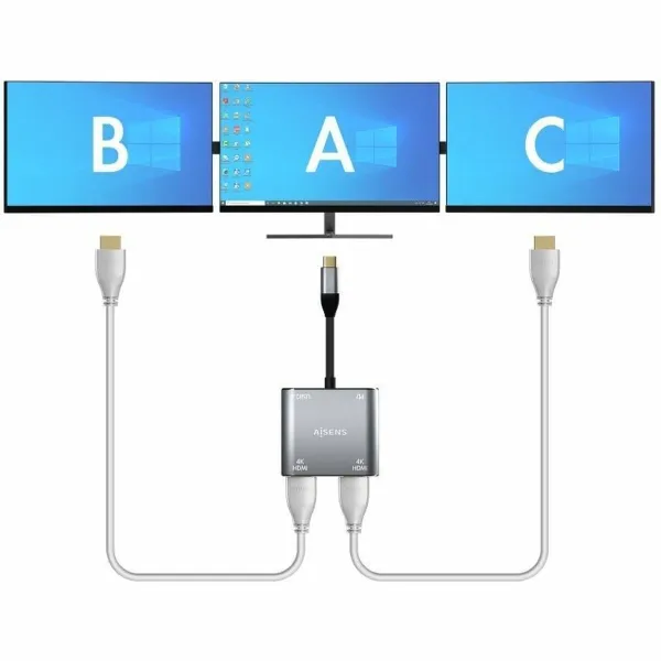 USB-адаптер Aisens A109-0625 15 cm
