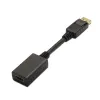 Display Porta uz HDMI Adapteris Aisens A125-0134 Melns 15 cm