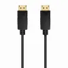 DisplayPort kabelis Aisens A124-0741 Juoda 3 m 4K Ultra HD