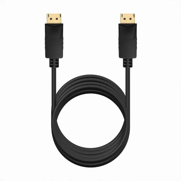 DisplayPort kabelis Aisens A124-0741 Juoda 3 m 4K Ultra HD