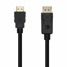 DisplayPort – HDMI adapteris Aisens A125-0459 Juoda 1 m