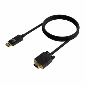 DisplayPort – VGA adapteris Aisens A125-0552 1 m Juoda