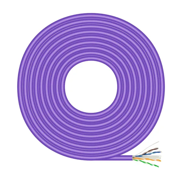 Kategoria 6 UTP RJ45 kaapeli Aisens A135-0749 Violetti 500 m