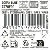 Puodelis La Mediterránea Ocean blue 440 ml (24 vnt.)