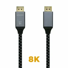 Кабель Displayport Aisens A149-0438 Чёрный Черный/Серый 3 m