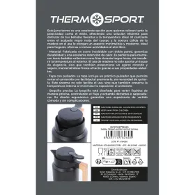 Thermo Jug ThermoSport Black 1,2 L (4 Units)