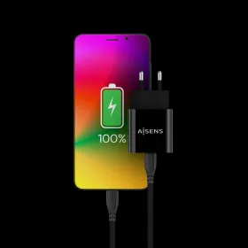 Wall Charger Aisens A110-0538 Black