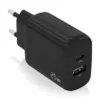Sieninis įkroviklis Aisens A110-0759 Juoda 25 W