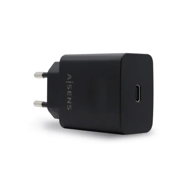 USB įkroviklis Aisens ASCH-1PD20-BK Juoda 20 W USB-C