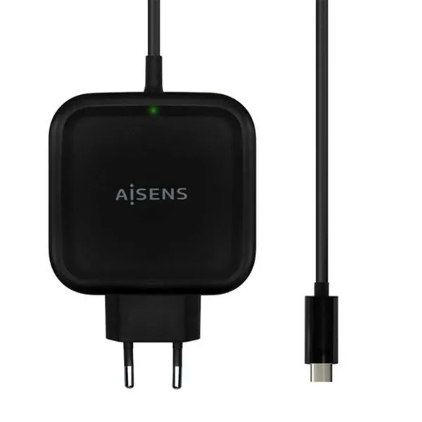 Sieninis įkroviklis Aisens ASCH-1PD65WL-BK Juoda 65 W