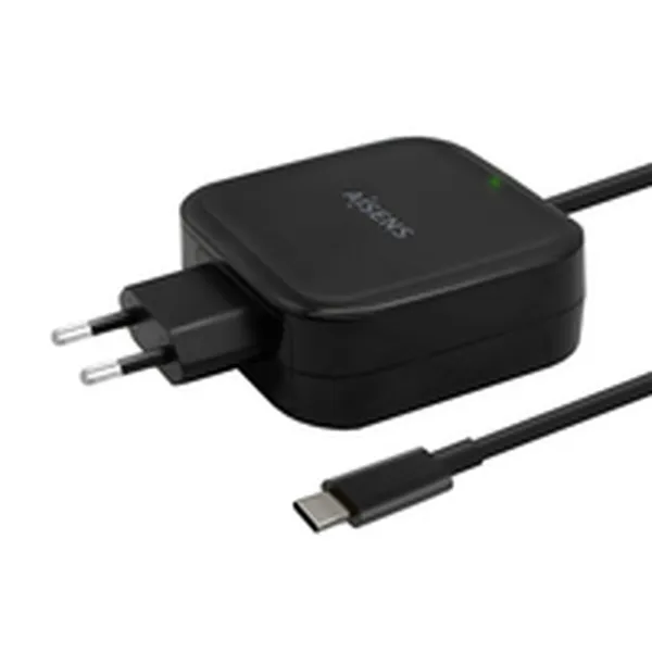 Sieninis įkroviklis Aisens ASCH-1PD65WL-BK Juoda 65 W