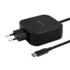 Sieninis įkroviklis Aisens ASCH-1PD65WL-BK Juoda 65 W