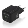 Sieninis įkroviklis Aisens ASCH-20W2P011-BK 20 W Juoda (1 vnt.)