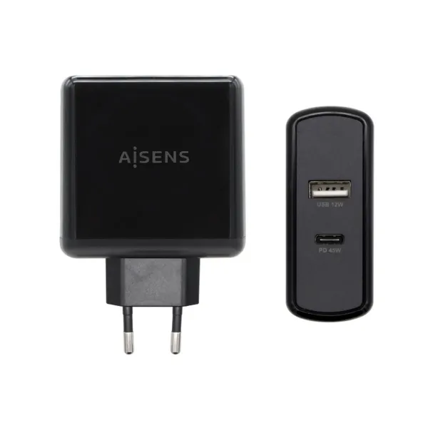 Cargador USB Pared Aisens PD 3.0 USB-C 57 W Juoda