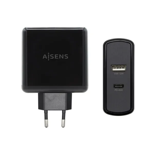 Cargador USB Pared Aisens PD 3.0 USB-C 57 W Juoda