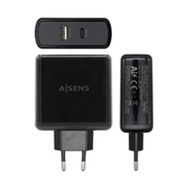 Cargador USB Pared Aisens PD 3.0 USB-C 57 W Juoda
