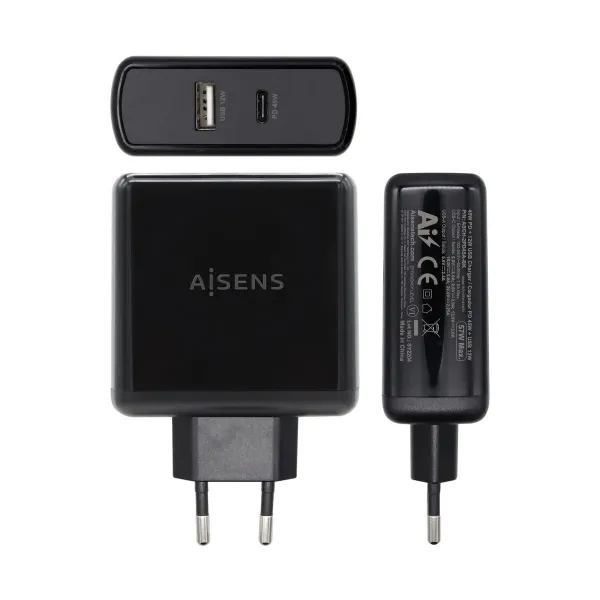 Cargador USB Pared Aisens PD 3.0 USB-C 57 W Juoda