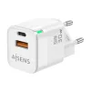 Sieninis įkroviklis Aisens ASCH-30W2P004-W Balta 30 W