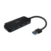 USB Centrmezgls Aisens A106-0713 Melns (1 gb.)