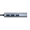 USB-разветвитель Aisens A109-0396 Серый