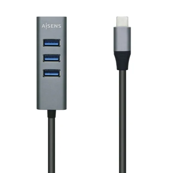 USB Centrmezgls Aisens A109-0508 Pelēks (1 gb.)