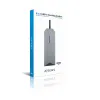 USB šakotuvas Aisens ASUC-8P004-GR Pilka 100 W 4K Ultra HD