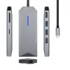 USB šakotuvas Aisens ASUC-8P004-GR Pilka 100 W 4K Ultra HD
