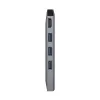USB šakotuvas Aisens ASUC-8P004-GR Pilka 100 W 4K Ultra HD