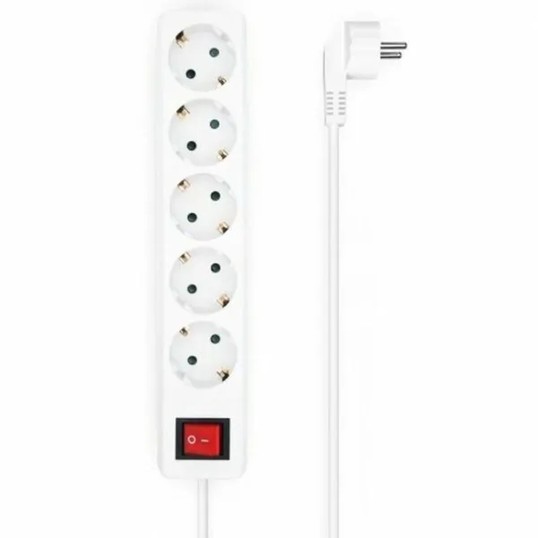 Elektros prailgintuvas su jungikliu, 5 lizdai Aisens A154-0651 Balta 3500 W