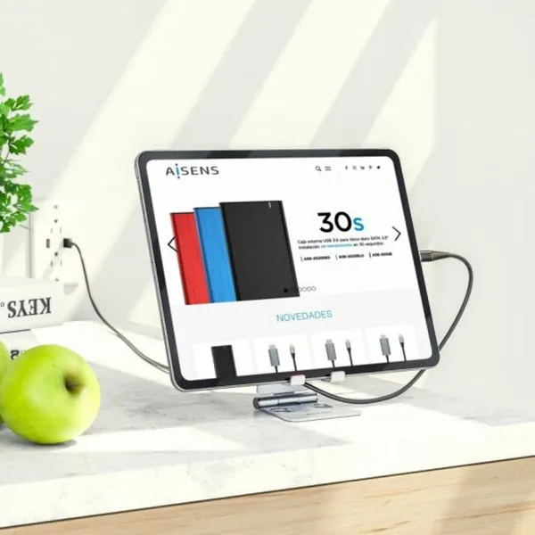 Mobile or tablet support Aisens MS2PM-086 Silver 8"