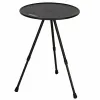 Folding Table Aktive Black 37 x 55 x 37 cm (4 Units)