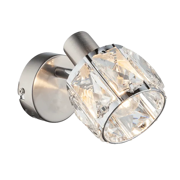 SHEEN SPOT 1XE14 SATIN-NICKEL