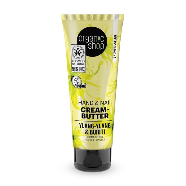 Organic Shop Ylang-Ylang Crema-Manteca Mano y Uñas 75ml