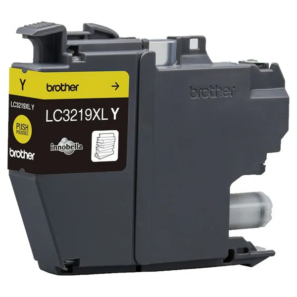 Картридж с Совместимый чернилами Brother LC-3219XLY Жёлтый