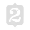 Cake stencil Algon Number 2 36 Units