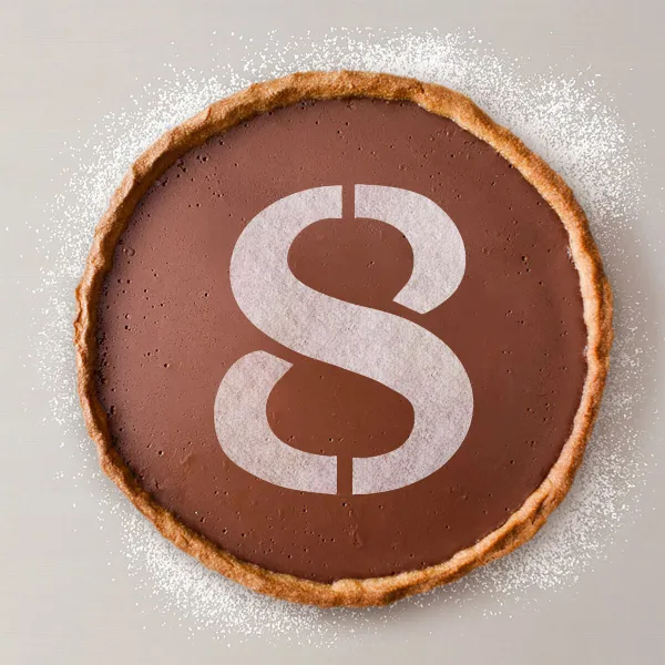Cake stencil Algon Number 8 36 Units