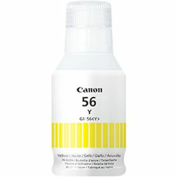 Alkunperäinen mustepatruuna Canon GI-56 Y Keltainen