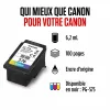 Originali rašalo kasetė Canon Geltona