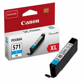 Alkunperäinen mustepatruuna Canon CLI-571XL Syaani
