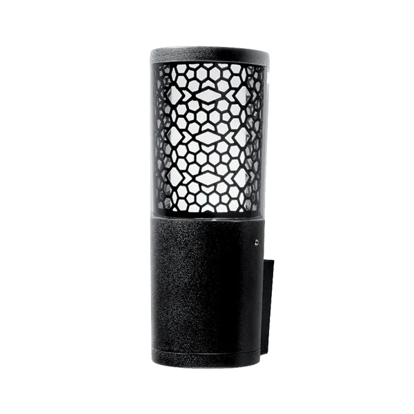 CARLO DECO LED sodo sieninis šviestuvas 6W CCT 4000K IP55 juodas