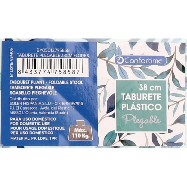 Taburetė Step Confortime 38 cm (6 vnt.)