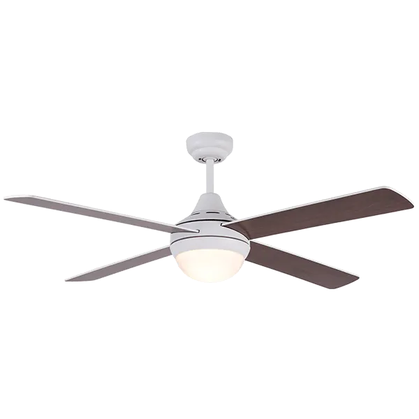 EL-1248 LED lustra ar ventilatoru 20W balta